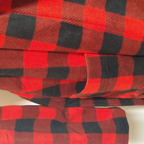 NEW! Adult Unisex Red Buffalo Check Matching Family Robe - Wondershop - Picture 4 of 11